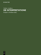 De interpretatione