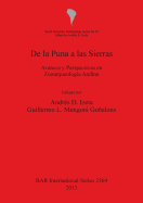 de La Puna a Las Sierras: Avances y Perspectivas En Zooarqueologia Andina