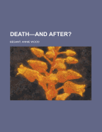 Death-And After?