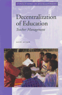 Decentralization of Education: Teacher Management