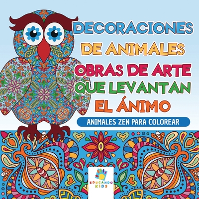 Decoraciones de Animales: Animales Zen para Colorear - Kids, Educando