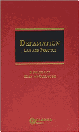 Defamation: Law and Practice