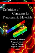 Definition of Constants for Piezoceramic Materials