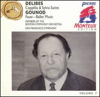 Delibes; Copplia & Sylvia Suites; Gounod: Faust - Ballet Music - Alfred Krips (violin); Manuel Valerio (clarinet); Pierre Monteux (conductor)