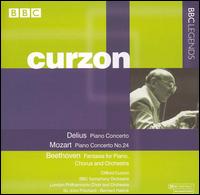 Delius: Piano Concerto; Mozart: Piano Concerto No. 24; Beethoven: Fantasia for Piano, Chorus & Orchestra - Clifford Curzon (piano); London Philharmonic Choir (choir, chorus)