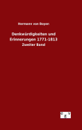 Denkwrdigkeiten und Erinnerungen 1771-1813