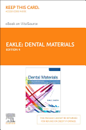 Dental Materials Elsevier eBook on Vitalsource (Retail Access Card): Clinical Applications for Dental Assistants and Dental Hygienists