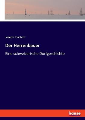 Der Herrenbauer: Eine schweizerische Dorfgeschichte - Joachim, Joseph