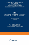 Der Smekal-Raman-Effekt: Erganzungsband 1931-1937