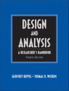 Design and Analysis: A Researcher's Handbook: International Edition