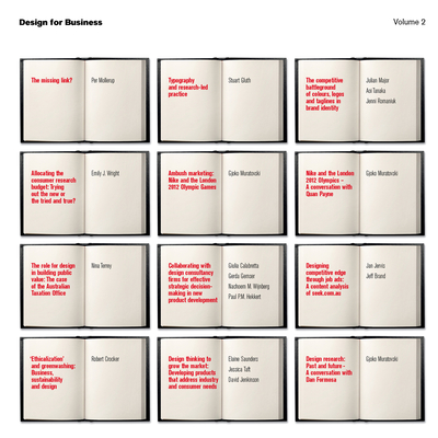 Design for Business, Volume 2 - Muratovski, Gjoko (Editor)