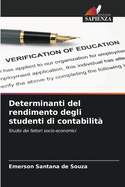 Determinanti del rendimento degli studenti di contabilit