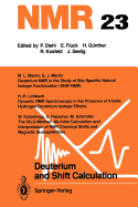 Deuterium and Shift Calculation