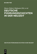 Deutsche F?hrungsschichten in Der Neuzeit