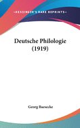 Deutsche Philologie (1919)