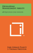 Developing Management Ability: 600 Questions and Answers