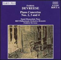 Devreese: Piano Concertos Nos. 2, 3 & 4 - Daniel Blumenthal (piano); BRT Philharmonic Orchestra; Frdric Devreese (conductor)