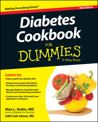 Diabetes Cookbook For Dummies, 4th Edition - Rubin, Alan L, Dr., M.D.