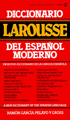 Diccionario Larousse del Espanol Moderno - Garcia-Palayo Y Gross, Ramon