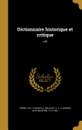 Dictionnaire Historique Et Critique; V.03