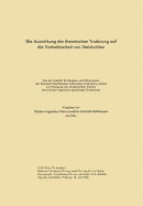 Die Auswirkung Der Thermischen Trocknung Auf Die Verkokbarkeit Von Steinkohlen