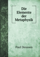 Die Elemente Der Metaphysik