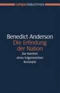 Die Erfindung Der Nation - Anderson, Benedict; Benedikt, Burkardt; Mnz, Christoph