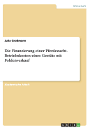 Die Finanzierung einer Pferdezucht. Betriebskosten eines Gest?ts mit Fohlenverkauf