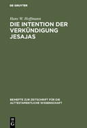 Die Intention Der Verk?ndigung Jesajas