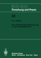 Die Optische Rauheitsmessung in Der Qualittstechnik