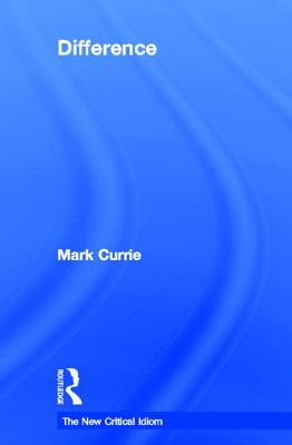 Difference - Currie, Mark, Professor