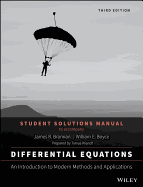 Differential Equations: An Introduction to Modern Methods and Applications