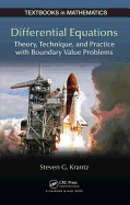 Differential Equations: Theory,Technique and Practice with Boundary Value Problems