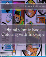 Digital Comic Book Coloring with Inkscape