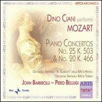 Dino Ciani Performs Mozart - Dino Ciani (piano)