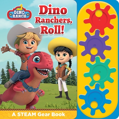 Dino Ranch: Dino Ranchers, Roll! a Steam Gear Sound Book - Pi Kids