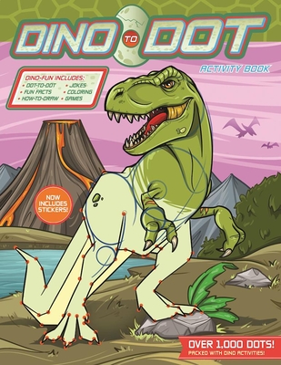Dino-To-Dot Activity Book - 