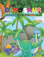 Dinosaur Coloring Book For Kids 8-12: unique dinosaur 35 coloring pages.