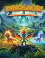 Dinosauri - Libro da colorare per bambini: Disegni di dinosauri per ragazzi e ragazze