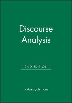 Discourse Analysis - Johnstone, Barbara