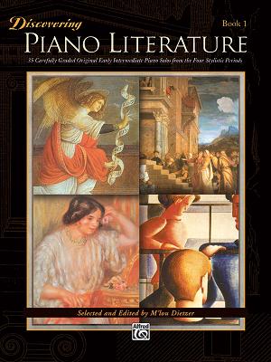 Discovering Piano Literature, Bk 1: 35 Carefully Graded Original Early Intermediate Piano Solos from the Four Stylistic Periods - Dietzer, M'Lou (Editor)