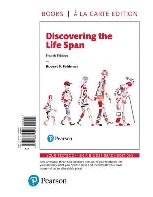 Discovering the Life Span -- Books a la Carte - Feldman, Robert S, Dean