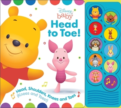 Disney Baby: Head to Toe! Head, Shoulders, Knees and Toes Sound Book - Pi Kids