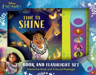 Disney Encanto: Time to Shine Book and 5-Sound Flashlight Set - 
