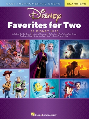 Disney Favorites for Two: Easy Instrumental Duets - Clarinet Edition - Deneff, Peter