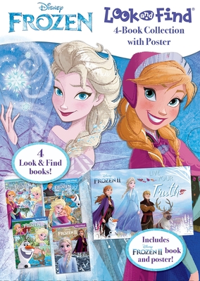 Disney Frozen: Look and Find 4-Book Collection with Poster - Keast, Jennifer H, and Skwish, Emily (Adapted by), and Wagner, Veronica (Adapted by)