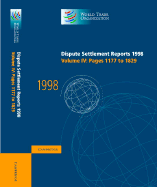 Dispute Settlement Reports 1998: Volume 4, Pages 1177-1829