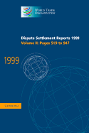 Dispute Settlement Reports 1999: Volume 2, Pages 519-947