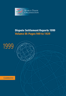 Dispute Settlement Reports 1999: Volume 3, Pages 949-1439