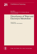 Disturbances of Water and Electrolyte Metabolism